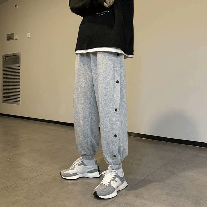 Men Korean Style Trendy Casual Trousers All-Match