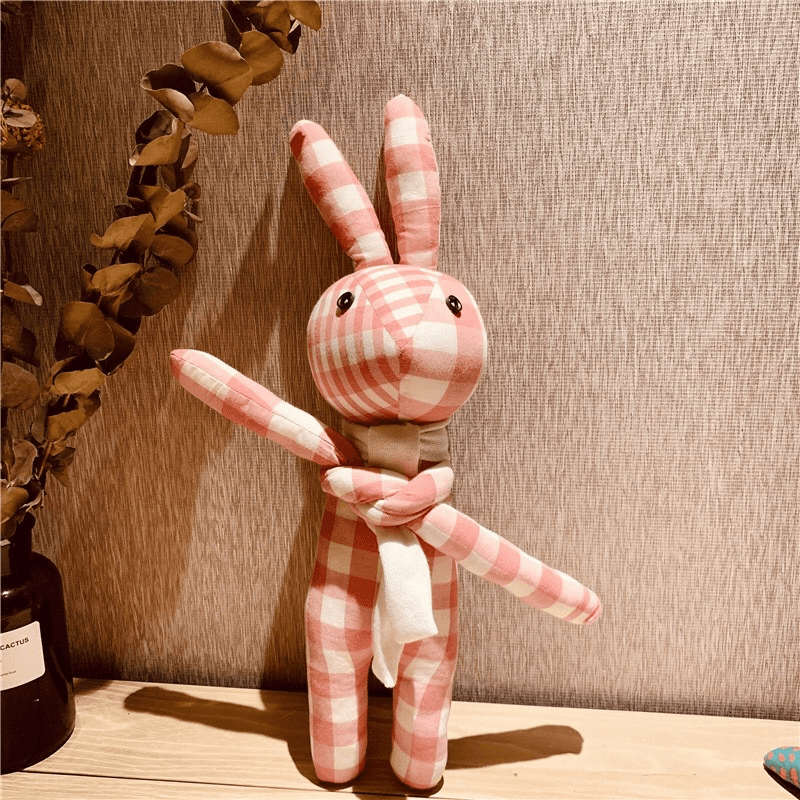 Cute Casual Tied Hand Rabbit Puppet Plush