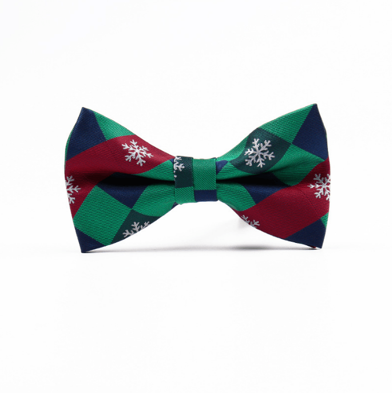 Fashion Casual Men'S Polyester Jacquard Bow Tie