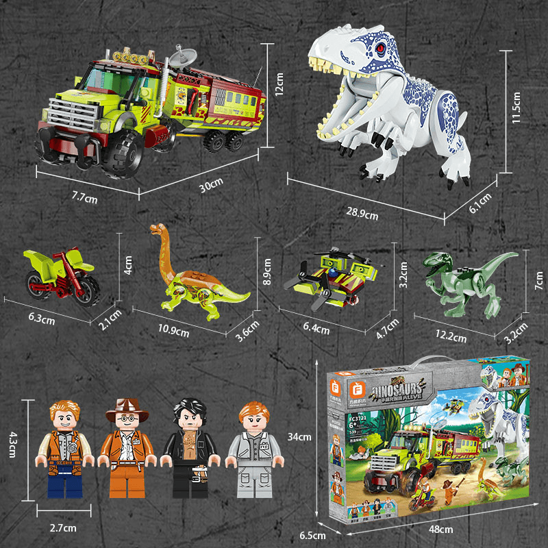 Jurassic World Children'S Building Block Toys