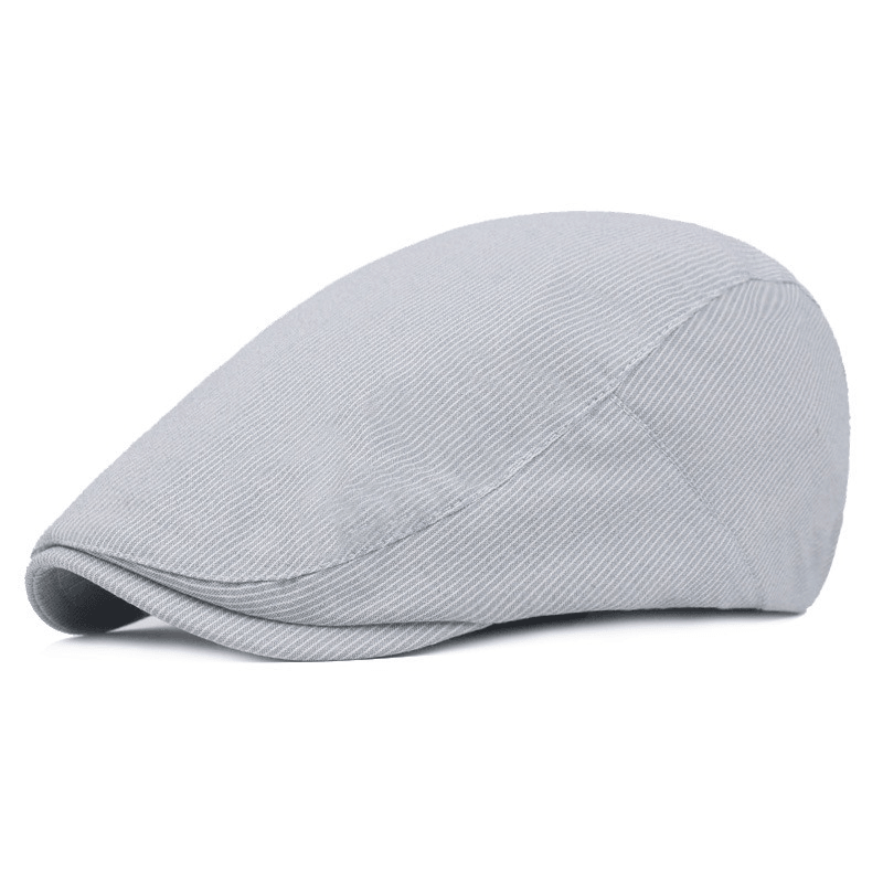 Men Cotton Double-Sided Adjustable Painter Beret Hat