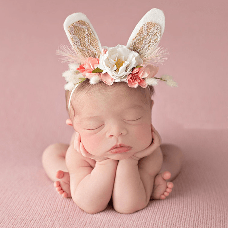 Artificial Flower Headband