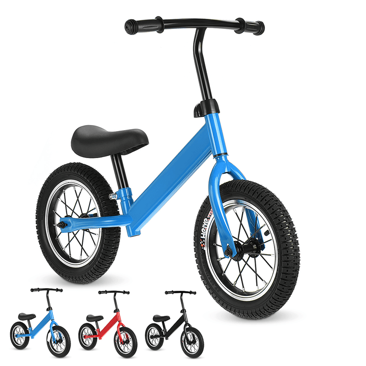 32.5" Kids Balance Bike Adjustable Seat Children Walking Training Bicycle Baby Toddler Christmas Gift