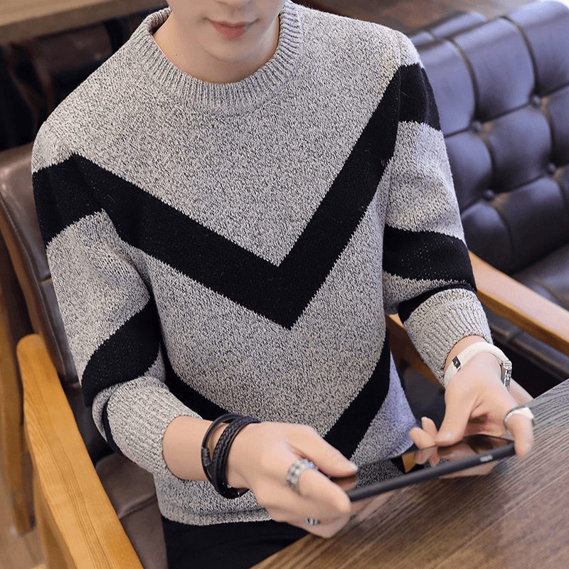 Comfortable Fashion Trendy round Neck Sweater