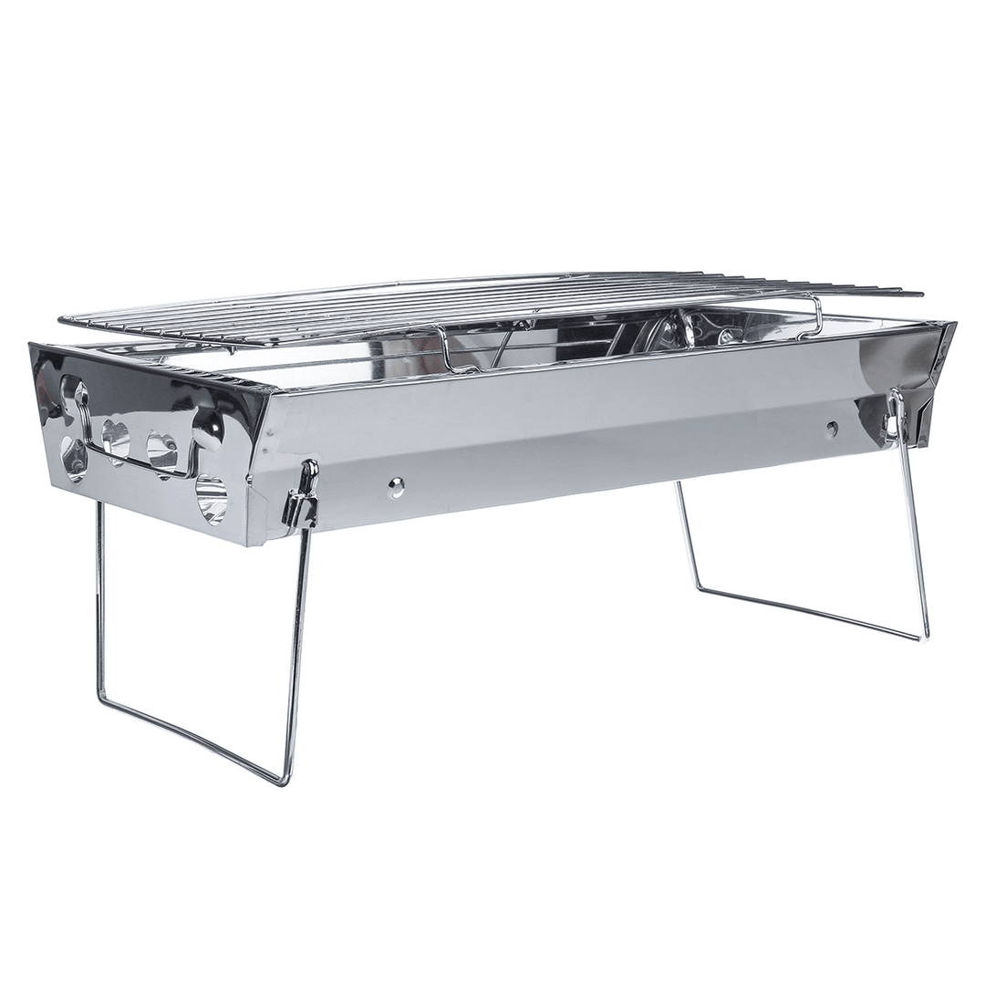 Folding BBQ Grill Portable Barbecue Grill Outdoor Traveling Camping Garden Stove Grill