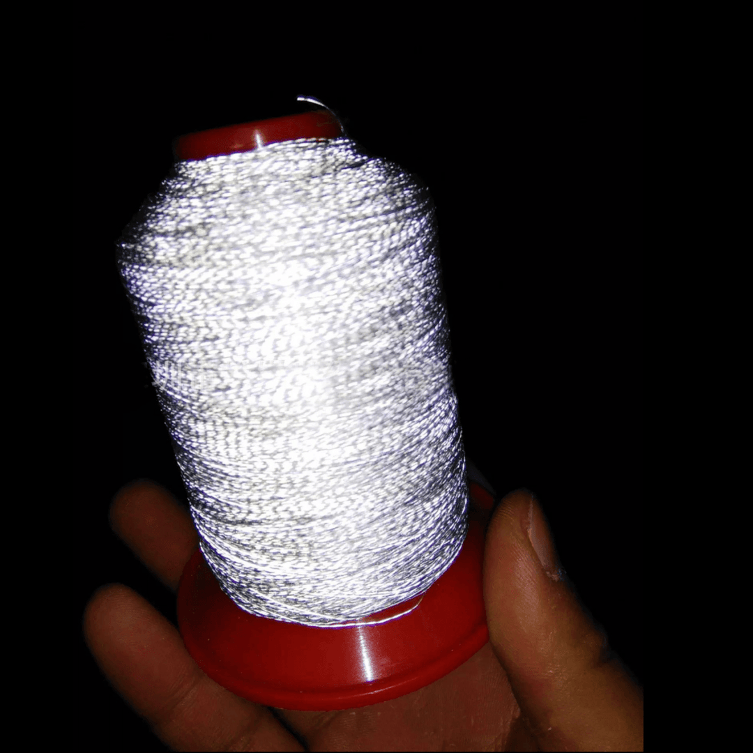 500M 0.2Mm Polyester Reflective Sewing Tools Thread Line Embroidery Spool Safety Garment