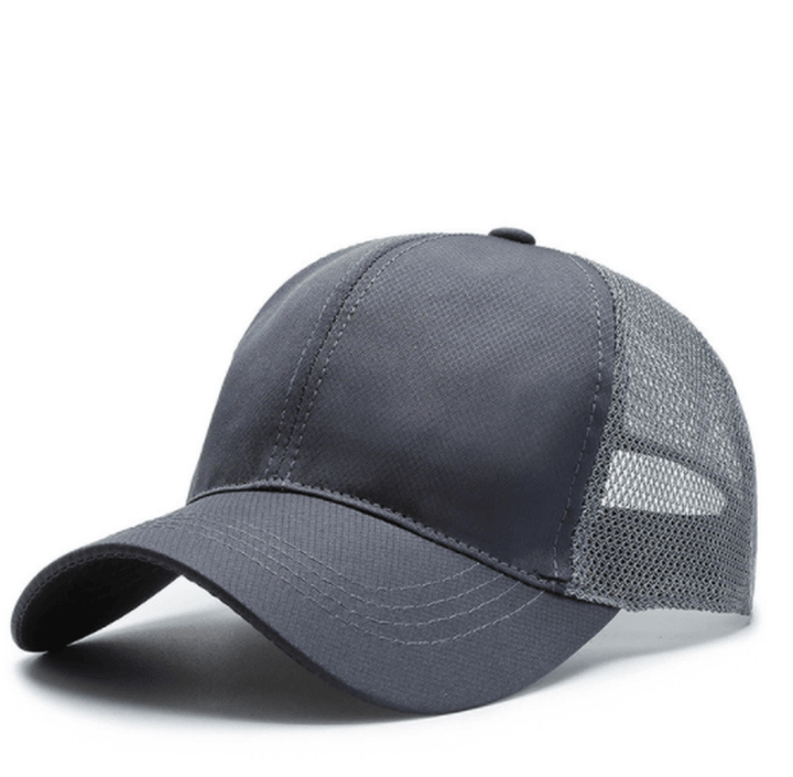 Outdoor Mesh Breathable Baseball Caps for Middle-Aged and Elderly People