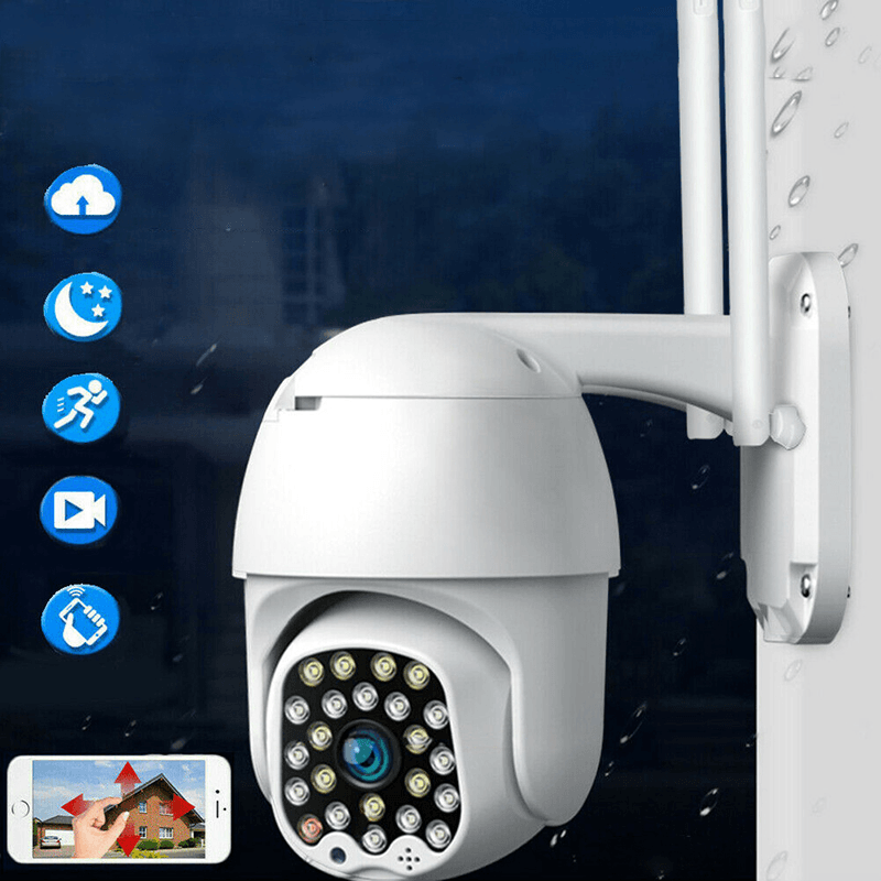 1080P 20X Zoom HD IP CCTV Camera Waterproof Outdoor Wifi PTZ Security Wireless IR Camera