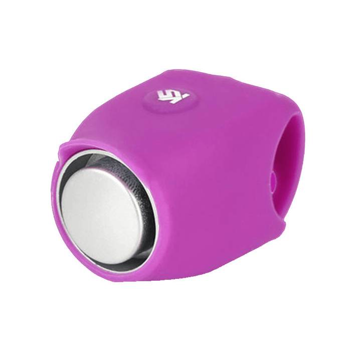 BIKIGHT Silicone Cycling Alarm Bell 120Db Electric Horn Waterproof Electric Handlebar Bike Bell