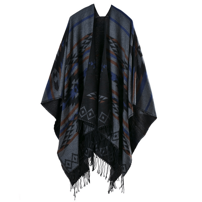 Diamond-Shaped Tassels, Lengthened and Thickened Imitation Cashmere Autumn and Winter