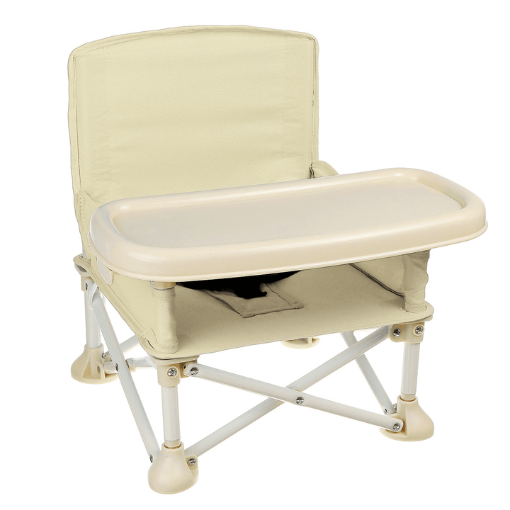 Baby High Chair Foldable Table Seat Dinner Feeding Chair with Wheel with Tray Kids Seat Portable Indoor Supplies