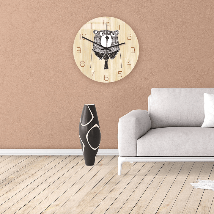 CC050 Creative Wall Clock Mute Wall Clock Quartz Wall Clock for Home Office Decorations