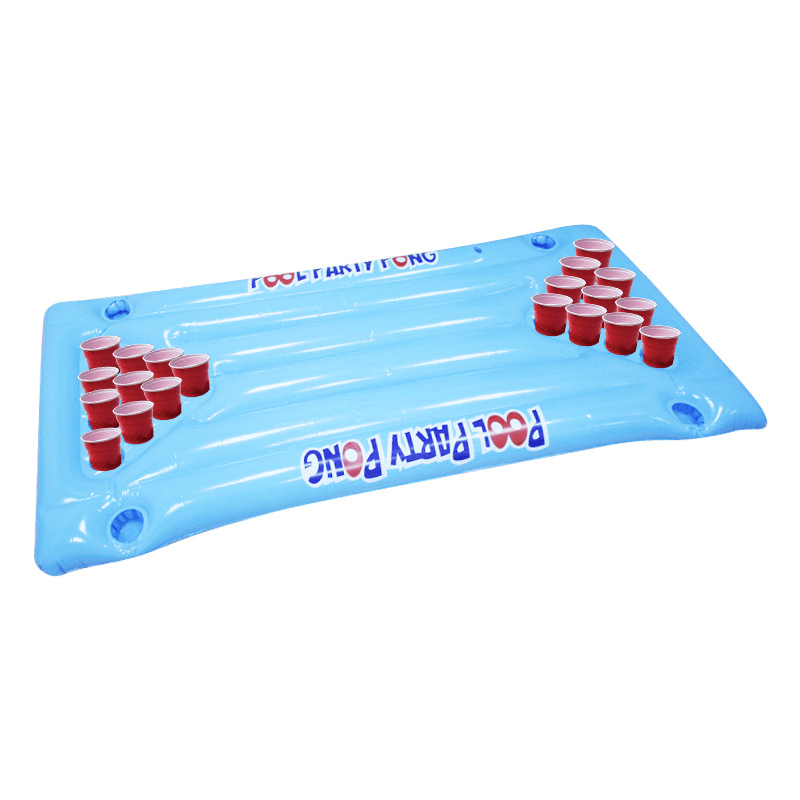 Swimming Pool Float Liquor Table Holder Pool Pond Inflatable Air Mattress for Home Sports Gam Party