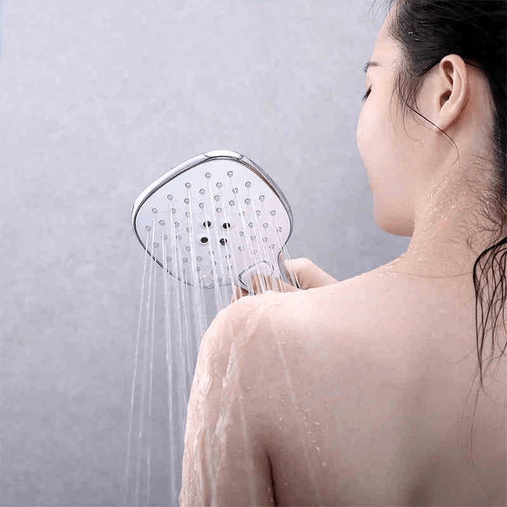 HIGOLD Bathroom Handheld Showerhead 3 Shower Mode Adjustable G¬Ω Connector Shower Head with Anti-Blocking Hole