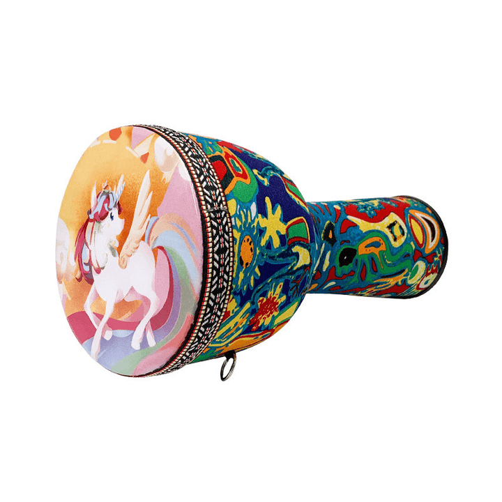 African Drum 8.5 Inch Pvc Tambourine Children'S Lightweight Abs