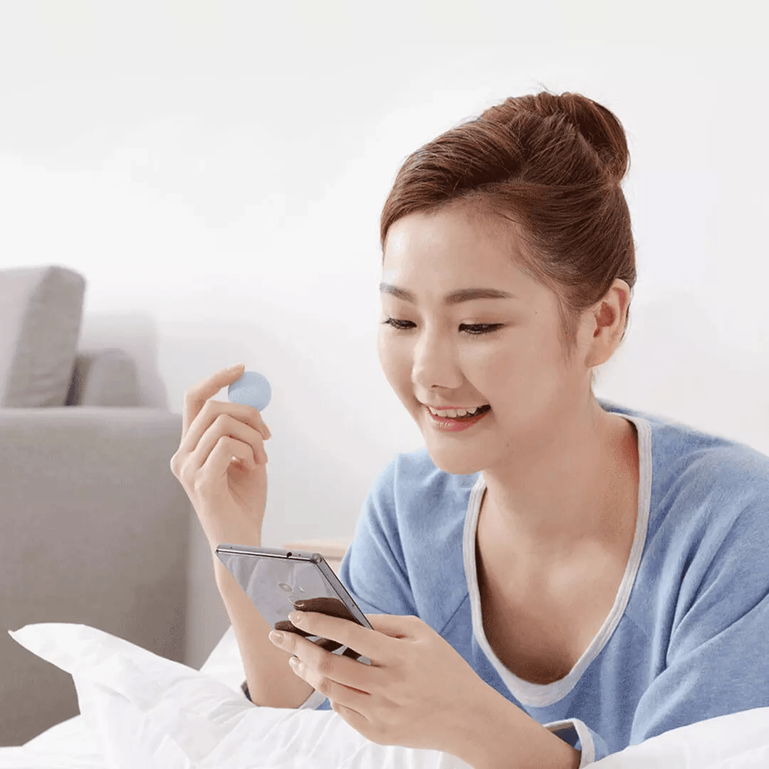 Miaomiaoce MMC-T201-1 Digital Baby Thermometer Bluetooth 24 Hour Continuous Fever Monitoring Digital Thermometer for Baby from Xiaomi Youpin