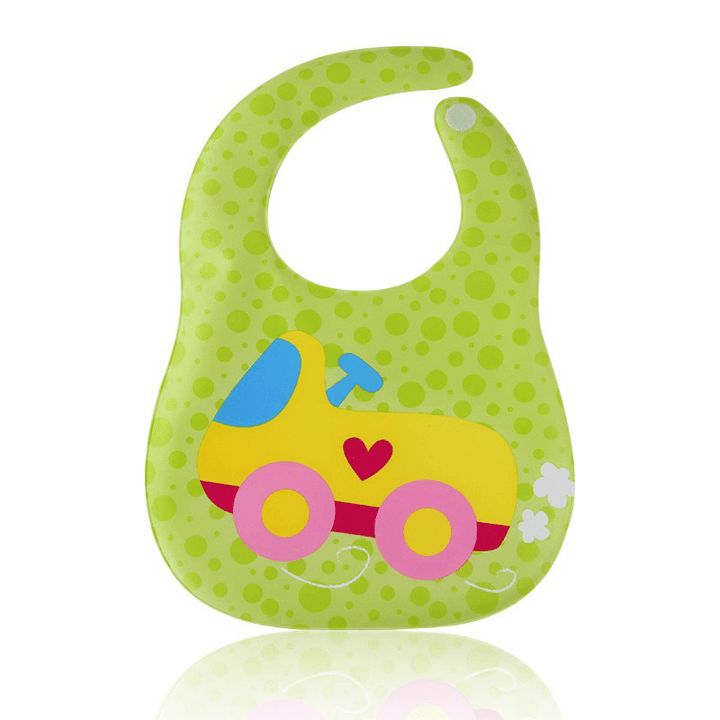 Baby Feeding Bib Waterproof Infant Bibs Soft Burp Colths EVA Eco-Friendly - MRSLM