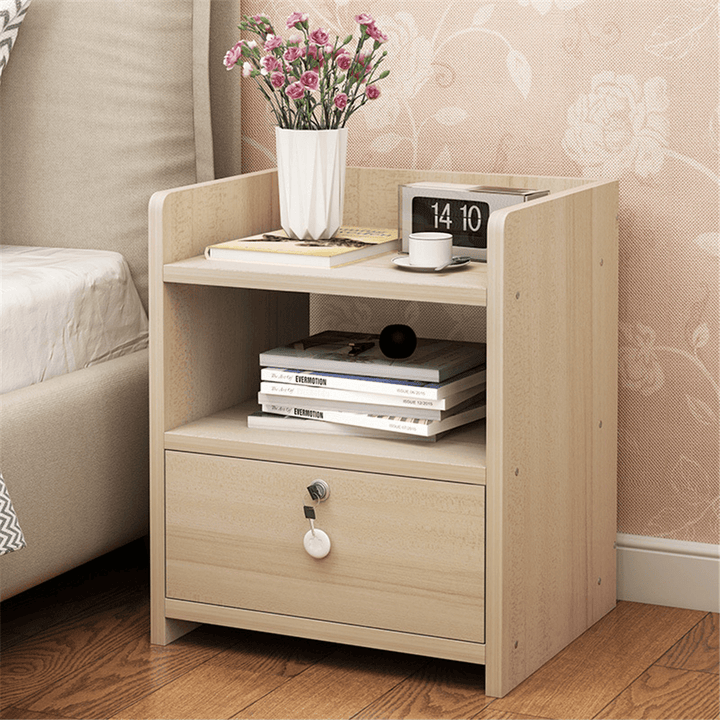 Simple Bedside Tables Multi Functional Lockers Drawers Side Table Bedroom Nightstand Home Furniture