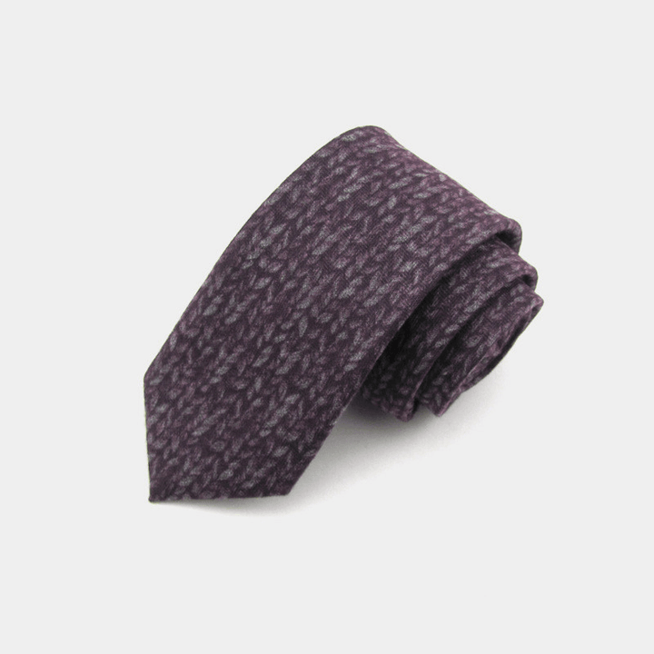 Formal Wear Fashion Casual British Flannel Tie