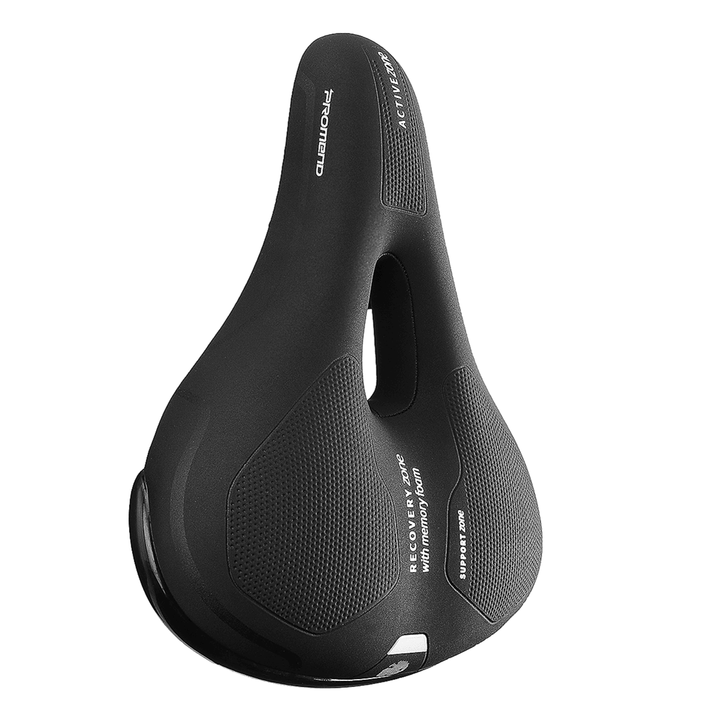 BIKIGHT Comfort Bike Saddle Wide Waterproof Breathable Memory Foam Replacement Bike Seat Universal for Women Man Adult Kids