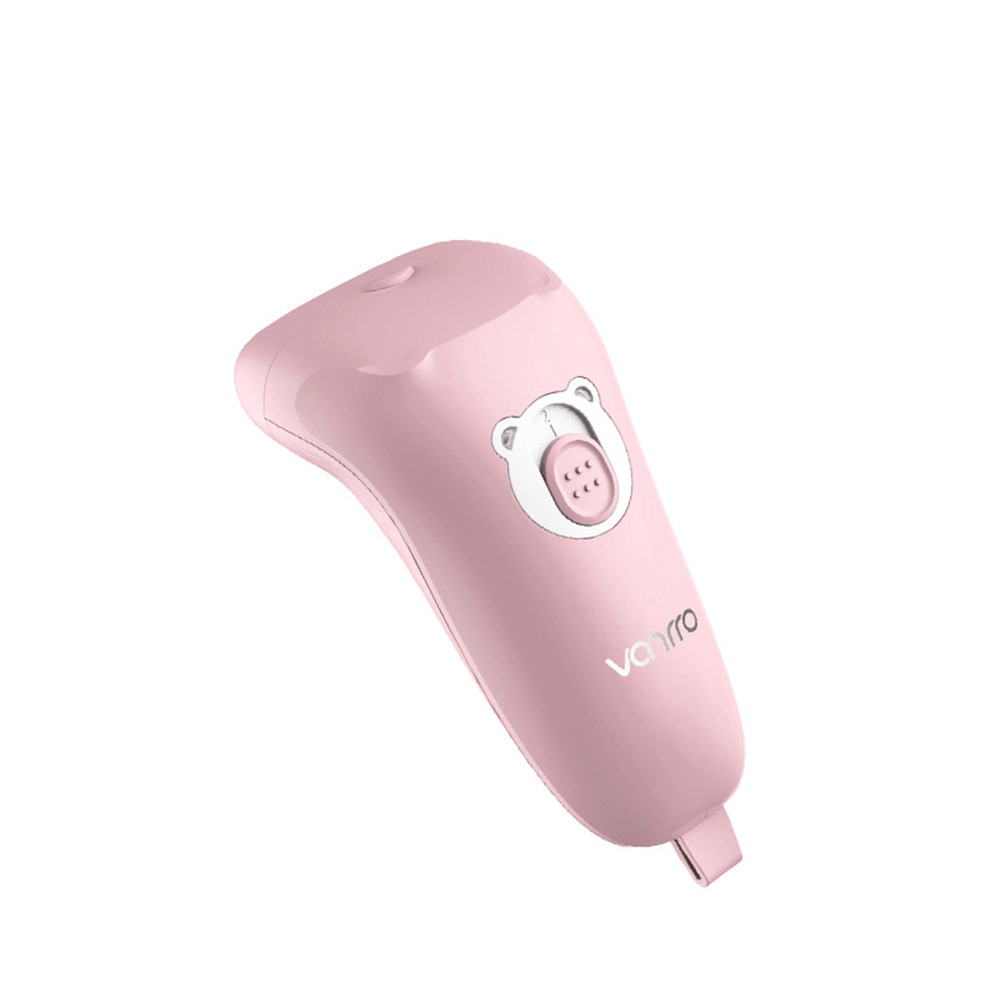 VANRRO V808 Intelligent Electric Nail Clipper Automatic UV Sterilization Trimmer Manicure for Smooth Baby Nails Care