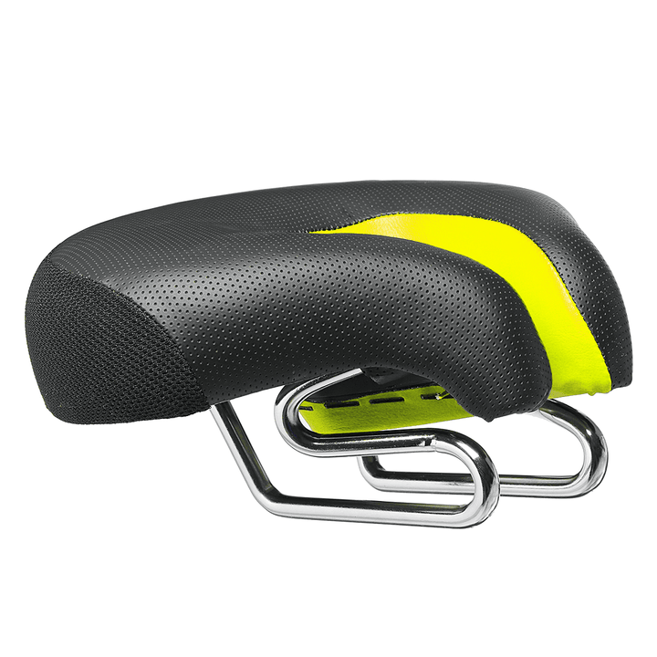 BIKIGHT Widen Bicycle Noseless Saddle Bike Bicycle Cycling Noseless Saddles Wide Large Soft PVC PU Pad Seat - MRSLM