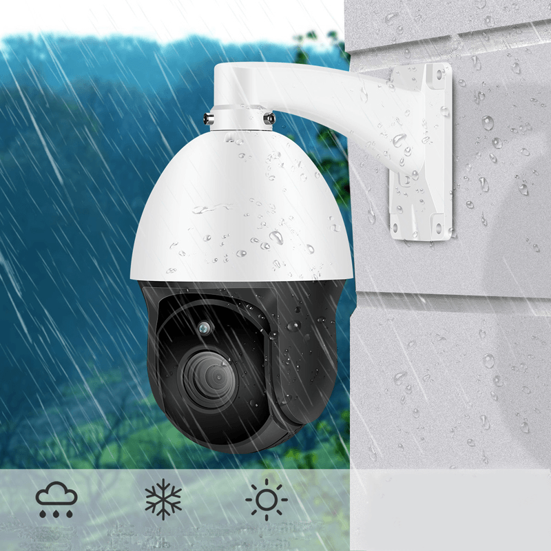 INQMEGA 1080P 30X Zoom 360¬∞ PT-Z Rotation H.265 WIFI IP Camera IP66 Waterproof Mini Speed Dome CCTV Security Outdoor IP Camera - EU Plug