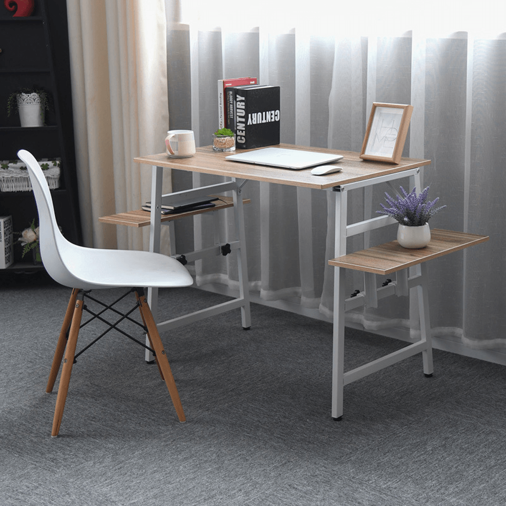 Deformable Computer Laptop Desk Modern Desktop Workstation Combination Study Room Bedroom Study Table Writing Desk for Home Office