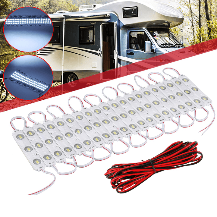 12V LED Car Ceiling Work Lights Van Interior Light Dome Lamp Boat Truck Caravan