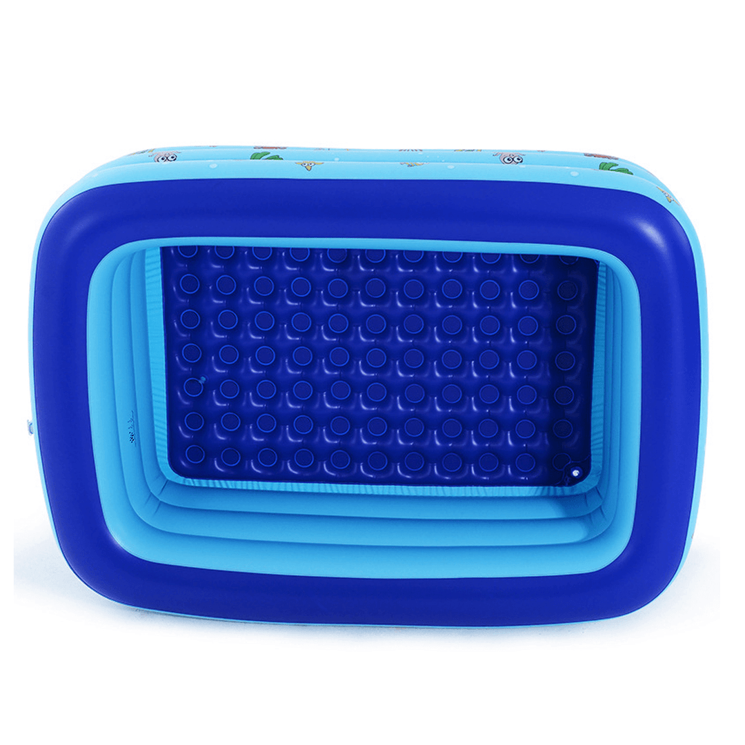 Yingtai 1.3M/1.8M/2.1M Three-Ring Rectangular Children'S Inflatable Swimming Pool for Outdoor