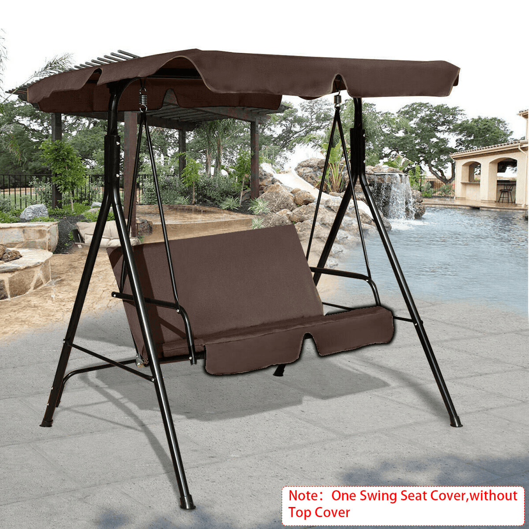 Outdoor Swing Two/Three Seats Cover Rainproof Shade without Top Cover for Actvities