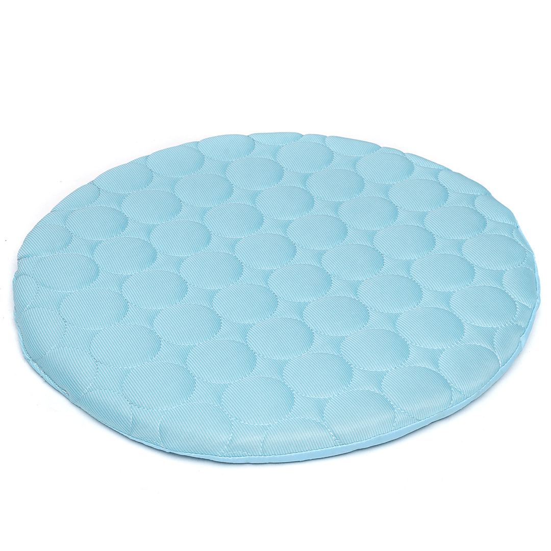 42R/50R Pet Dog Cat Soft Summer Chilly Cooling Mat Cold Bed Fiber Mats Pad Pet Seat Cushion