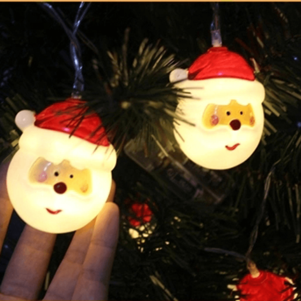 2020 Christmas Decoration LED String Lights Bulbs Hanging Light for Home Christmas Tree Backyard Party Decor