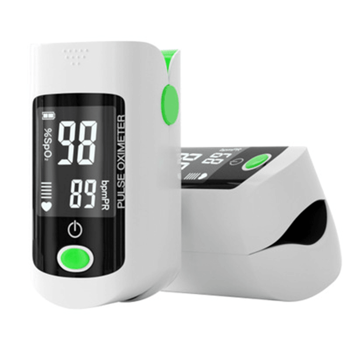 BOXYM X1805 Finger-Clamp Pulse Oximeter HD OLED Display Finger Heart Rate Monitor Spo2 PR Blood Oxygen Fingertip Pulse Oximeter Oxygen OLED Saturation Monitor Oximeter