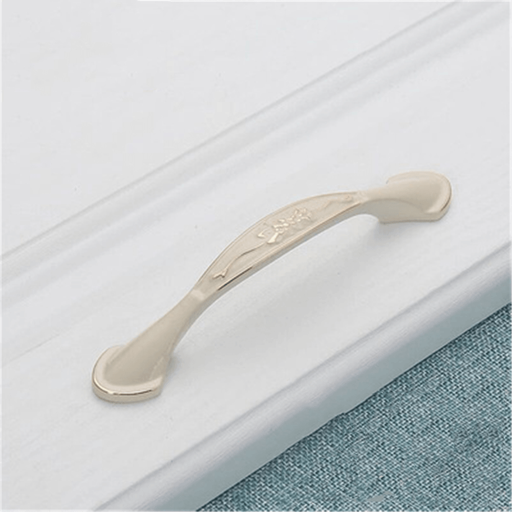 Cabinet Door Handle Amber Green Red Bronze American Simple Drawer Handle Surface Mounted Single Hole Furniture Solid Handle - MRSLM