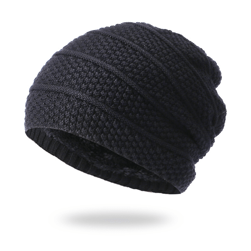 Knitted Warmth and Velvet Padded Ear Protection Toe Cap