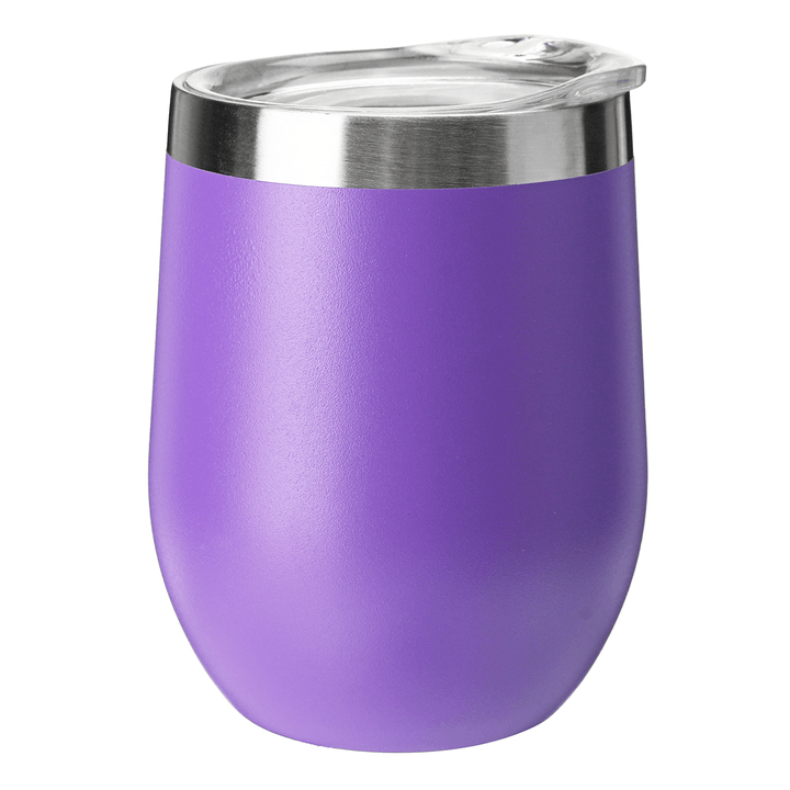 360ML Egg Vacuum Cup Cocktail W-Ine Glass 12Oz Stainless Steel Insulated Tumbler - MRSLM