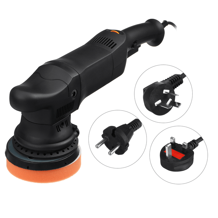 110/220V 15MM 3800R/MIN 5" Dual Action Polisher D/A Orbital Buffer Sander Car Polishing Machine Pad