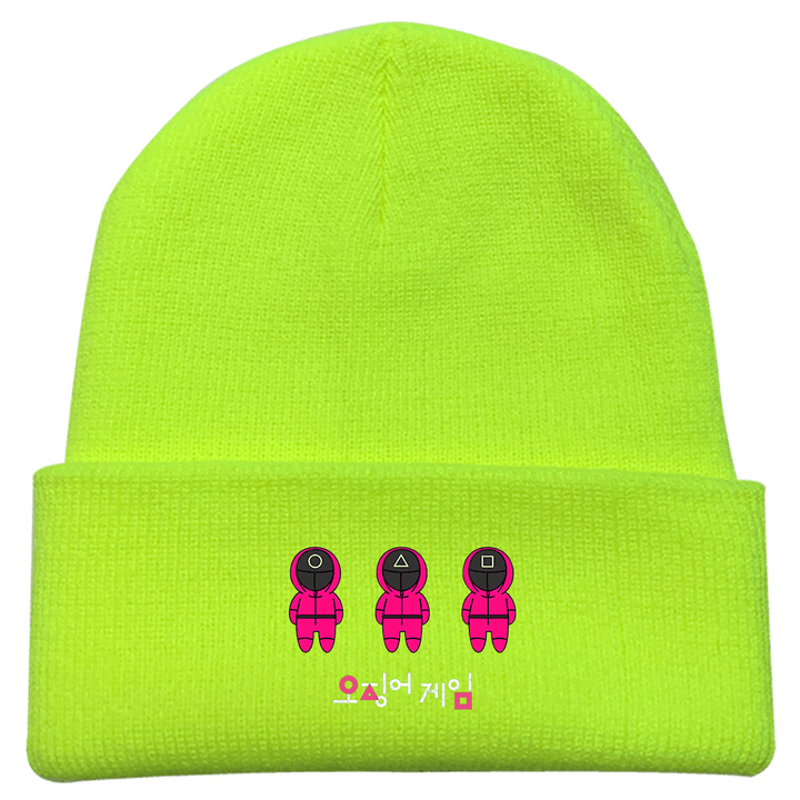 Simple Knitted 2D Digital Printing Elastic Cap