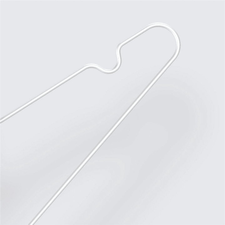 8Pcs Happy Life Racks Cloth Hanger Durable Antideformation Aluminium Alloy Hooks from Xiaomi Youpin