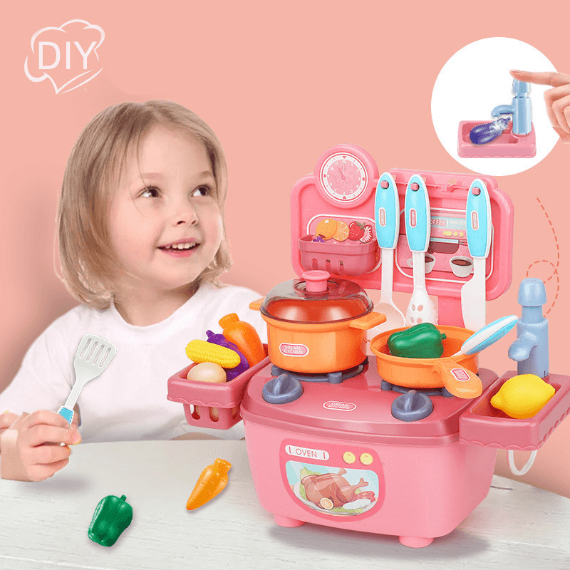 Children'S Play House Simulation Kitchen Toy