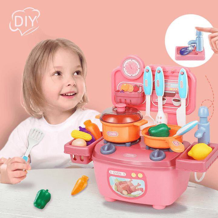 Children'S Play House Simulation Kitchen Toy