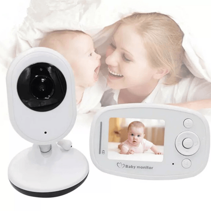 SP820 2.4 Inch Wireless Baby Monitor Security Camera Two-Way Audio IR Night Vision Camera with Temperature Monitoring