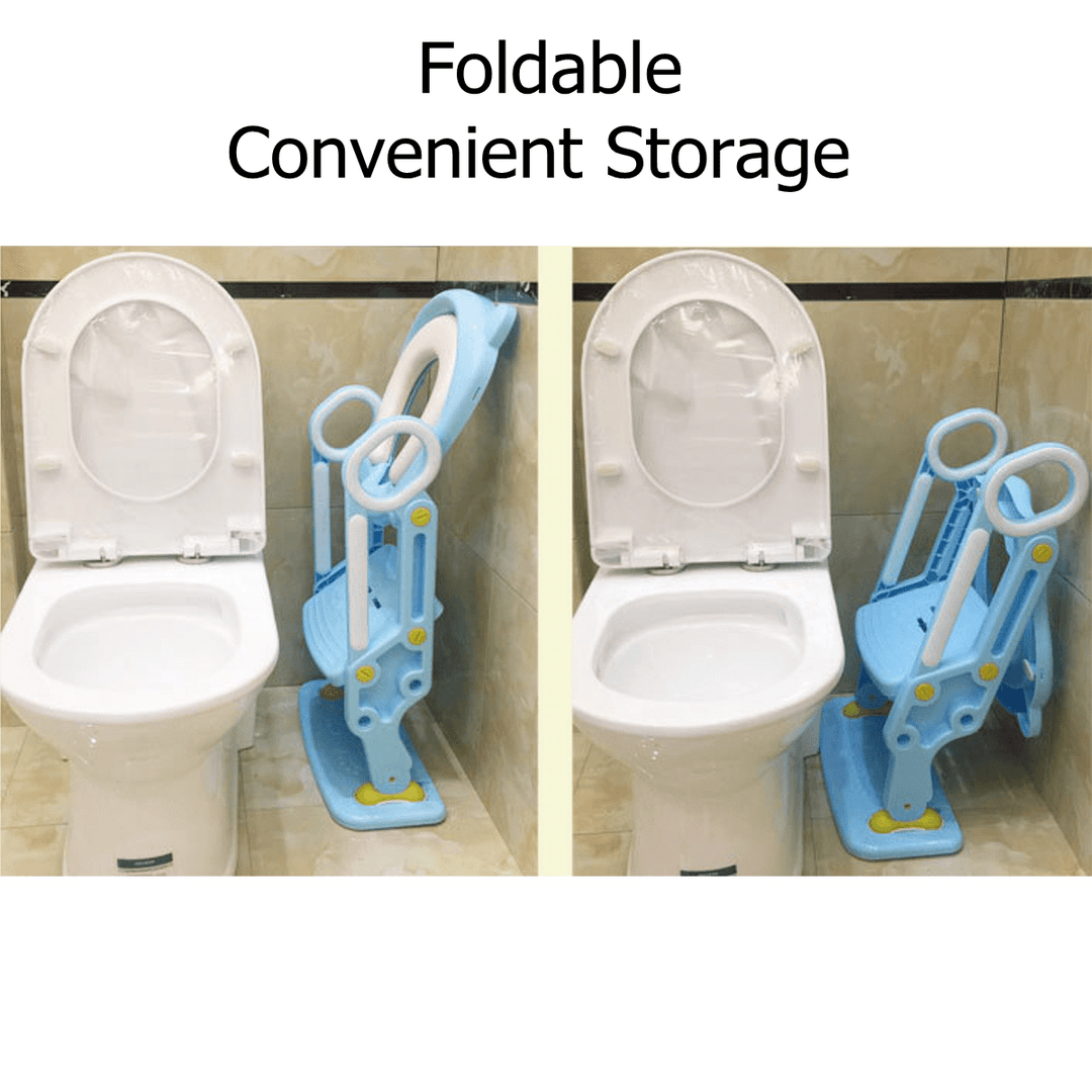 380*180*80 Mm Auxiliary Toilet Ladder Kids Potty Training Seat