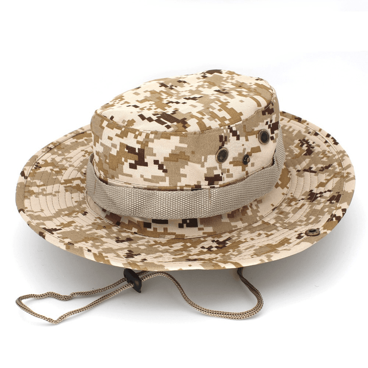 Leisure Jungle round Hat Mountaineering Fishing Camouflage Penny Hat