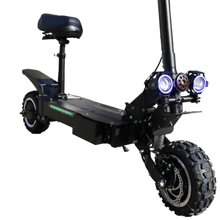 ZAPCOOL T108 Dual Motor 29Ah 60V 3600W Electric Scooter 11 Inch 85Km/H Top Speed 70-90KM Mileage Max. Load 250Kg Oil Brake Folding Scooter EU Plug