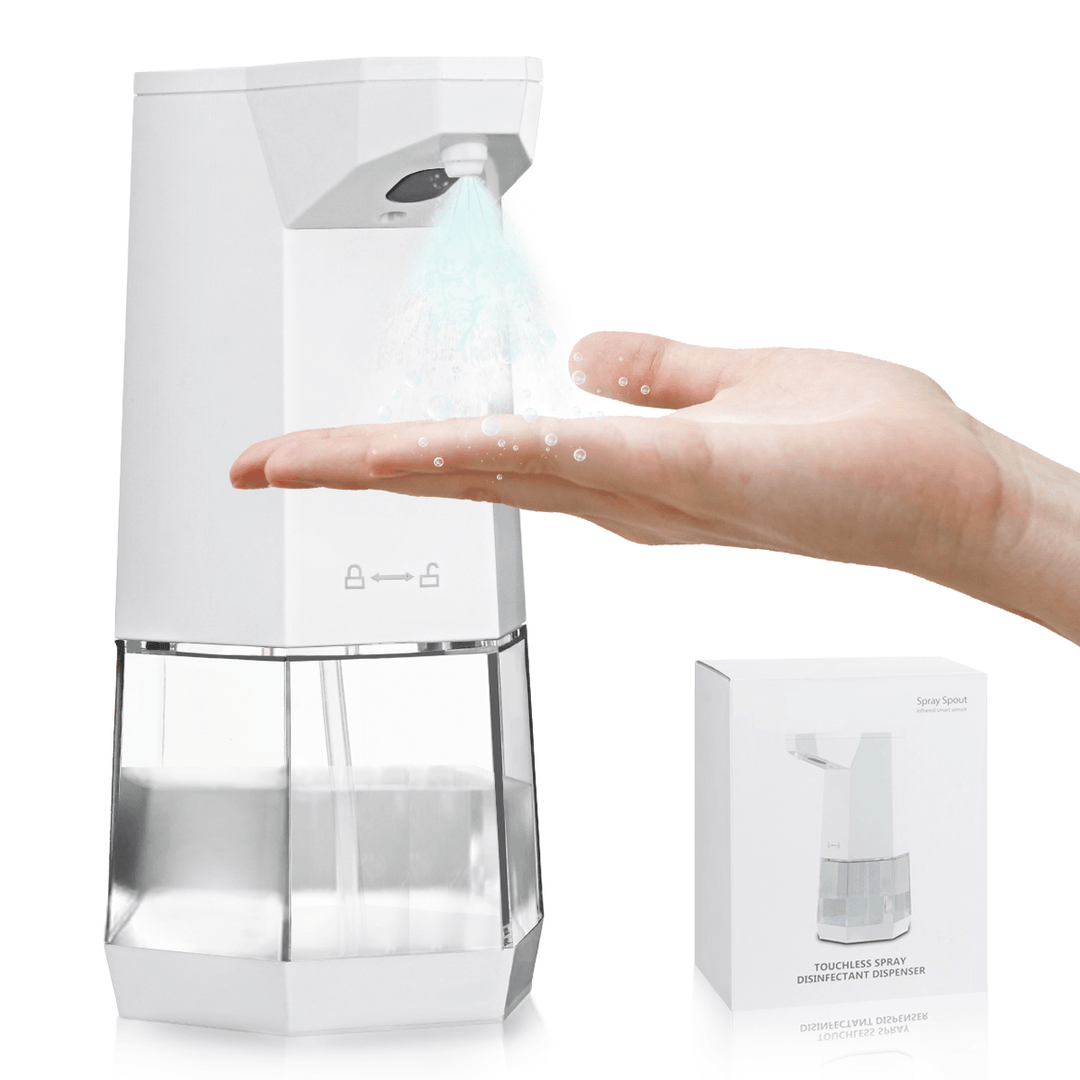 360Ml Automatic Soap Dispenser Touchless Induction Hand Sanitizer Machine Foam Machine Soap Dispenser Bubble Mist Spray