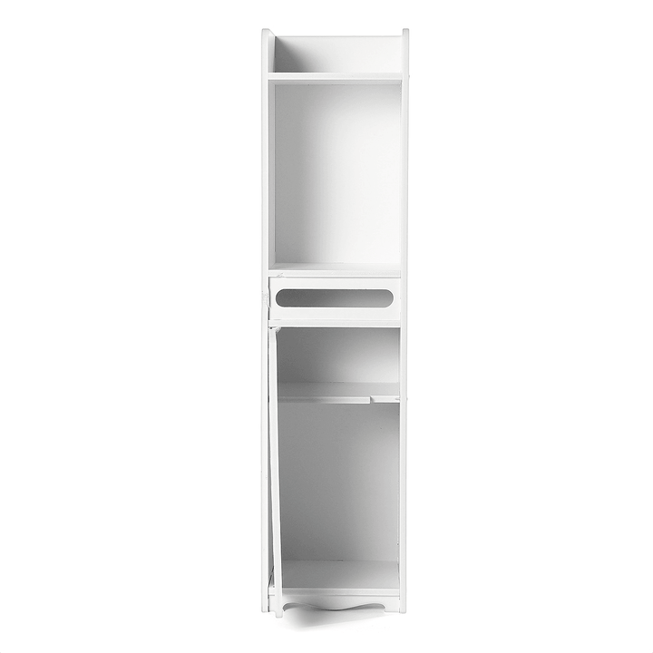 Bathroom Toilet Storage Cabinet Organizer Shelf Standing Rack Cupboard Holder