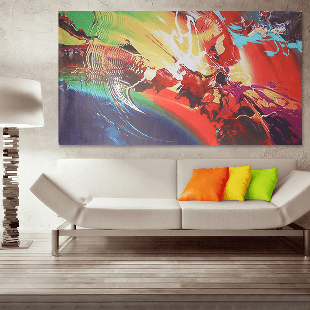 120X60Cm Abstract Ripple Canvas Art Print Oil Paintings Wall Picture Home Decor