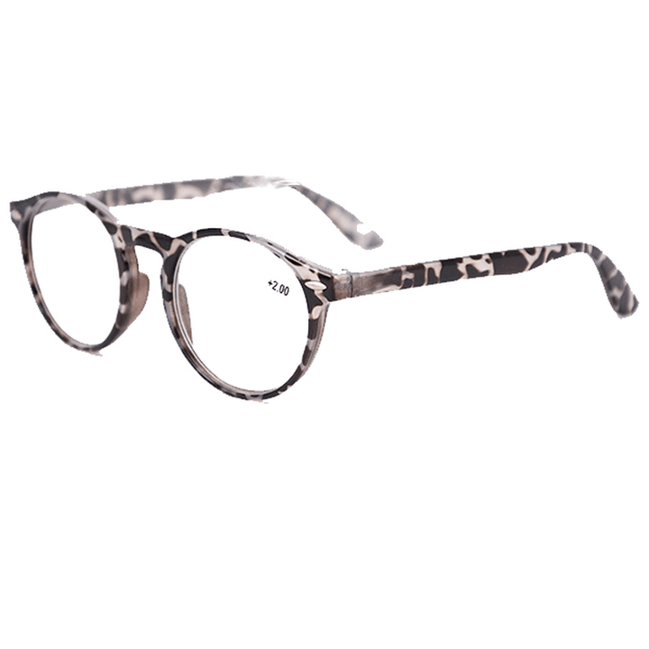 Unisex Retro Reading Glasses Clear Lens Eyeglasses - MRSLM